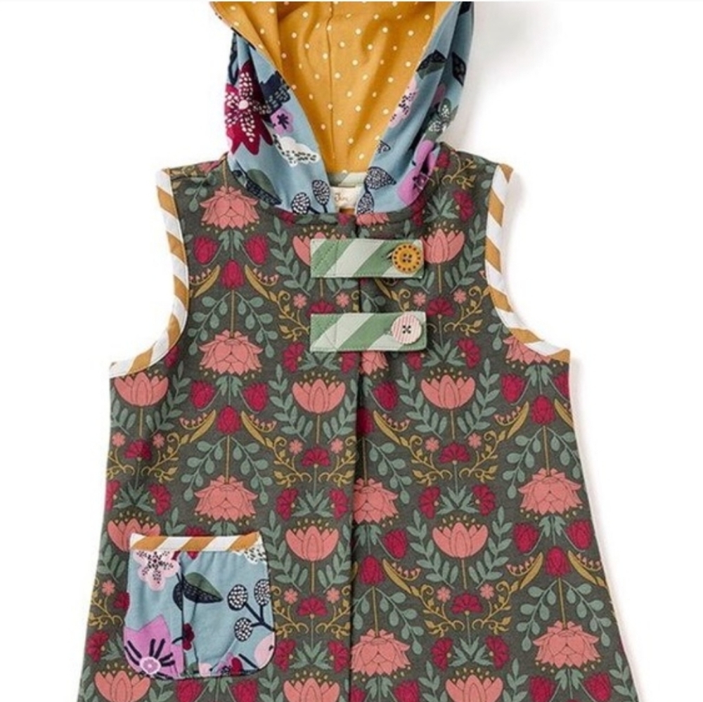 Matilda Jane Floral Wander With Love Hooded Vest